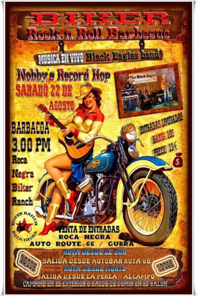 Biker Rock Roll Bbq